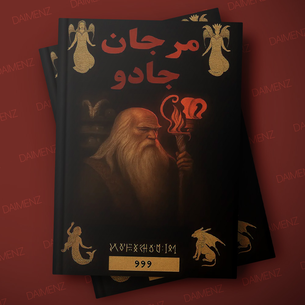 کتاب مرجان جادو (نسخه بدون ساسنور به همراه رمز نامه) 1 کتاب مرجان جادو (نسخه بدون ساسنور به همراه رمز نامه)